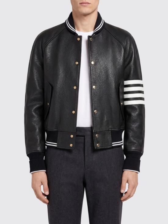 26FW 톰브라운 봄버 자켓 MJO262YL0149 001 Black