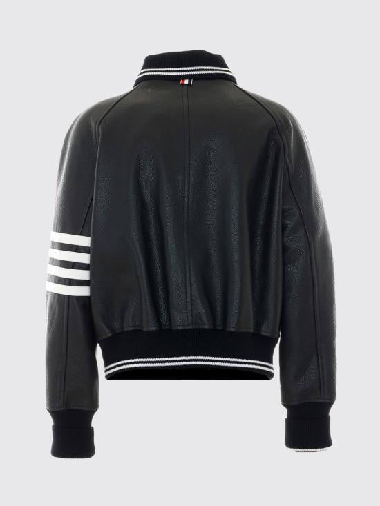 26FW 톰브라운 봄버 자켓 MJO262YL0149 001 Black - THOM BROWNE