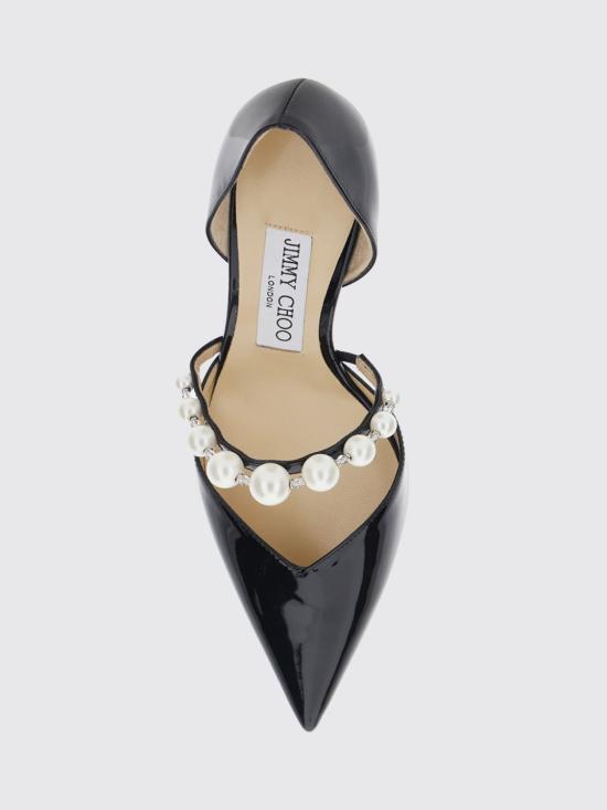 26FW 지미추 힐/펌프스 AURELIE65XKM BLACK WHITE - JIMMY CHOO