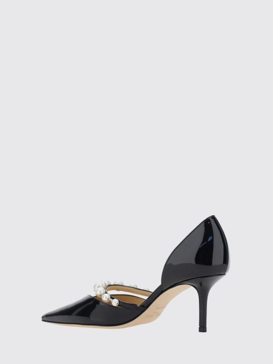 26FW 지미추 힐/펌프스 AURELIE65XKM BLACK WHITE - JIMMY CHOO