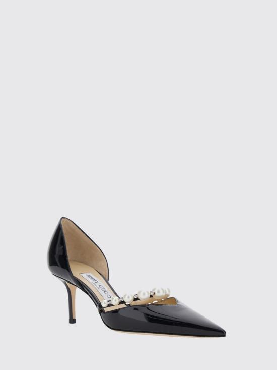 26FW 지미추 힐/펌프스 AURELIE65XKM BLACK WHITE - JIMMY CHOO