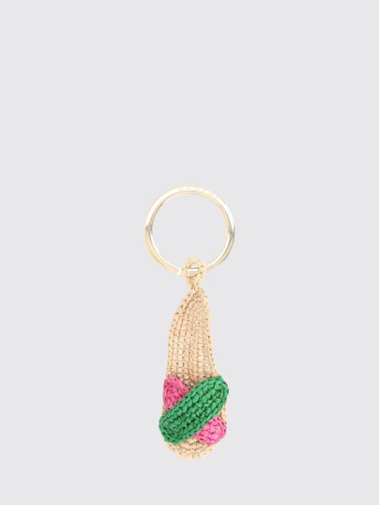 26SS 마네비 키링 V65JM PINKGREEN Pink