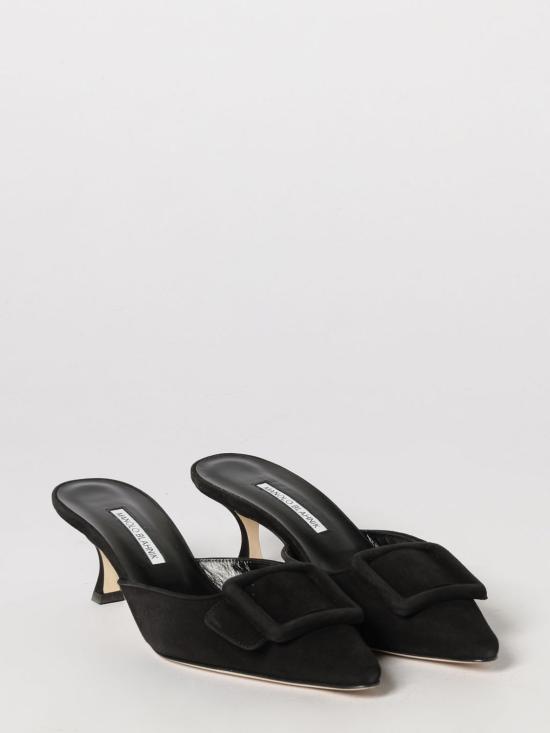 26SS 마놀로 블라닉 힐/펌프스 9XX02460010 0015 Black - MANOLO BLAHNIK