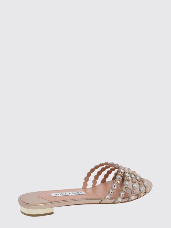 26SS 아쿠아주라 샌들 TQLFLAS3NPL LCO Gold - AQUAZZURA
