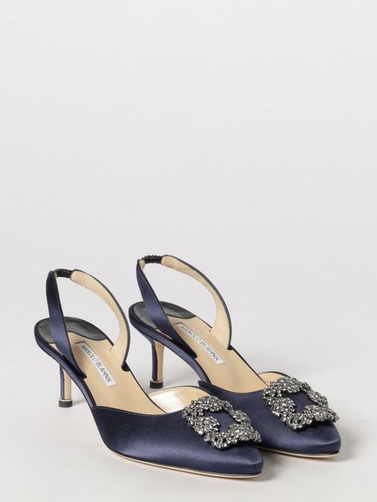 26SS 마놀로 블라닉 힐/펌프스 32016860015 4116 Navy - MANOLO BLAHNIK