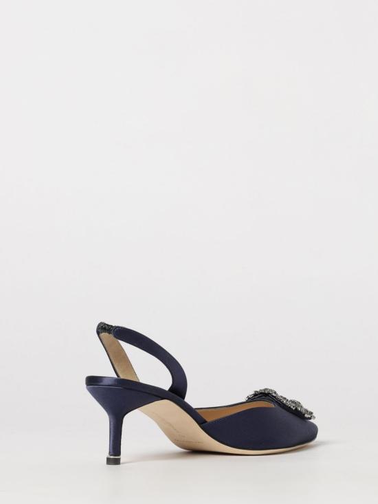 26SS 마놀로 블라닉 힐/펌프스 32016860015 4116 Navy - MANOLO BLAHNIK