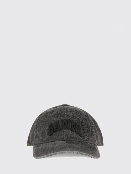 26FW 가니 볼캡 B3020214 055 Black - GANNI