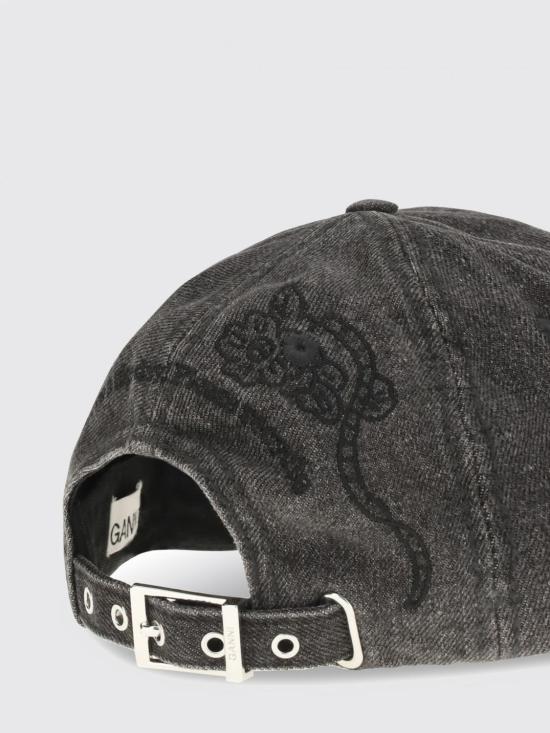 26FW 가니 볼캡 B3020214 055 Black - GANNI