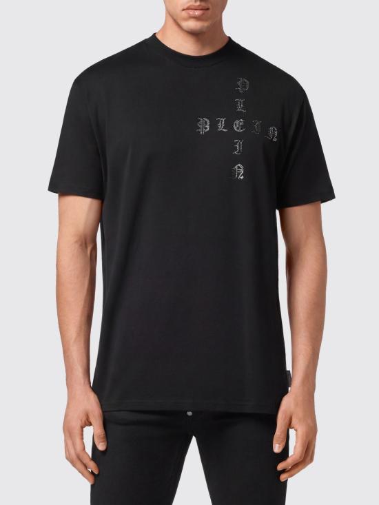 25FW 필립 플레인 반팔 티셔츠 AABCMTK5901PJY002N 0202 Black