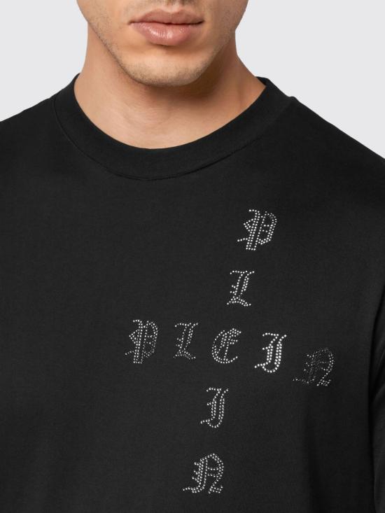 25FW 필립 플레인 반팔 티셔츠 AABCMTK5901PJY002N 0202 Black - PHILIPP PLEIN