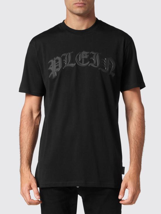 25SS 필립 플레인 반팔 티셔츠 AABCMTK5640PJY002N 0202 Black