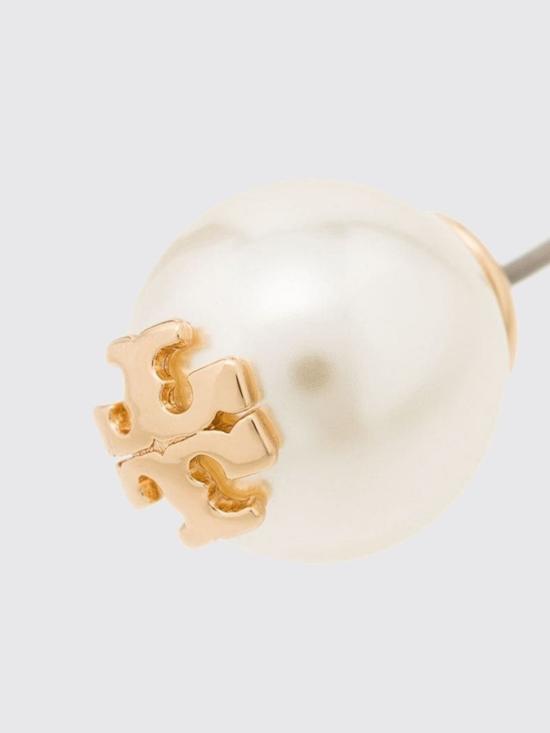 26FW 토리버치 크리스탈 펄 스튜디오 이어링 11165514 110 Ivory - TORY BURCH