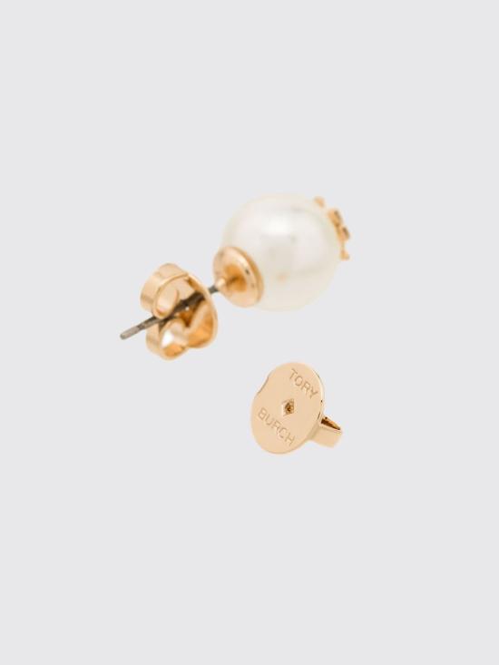 26FW 토리버치 크리스탈 펄 스튜디오 이어링 11165514 110 Ivory - TORY BURCH