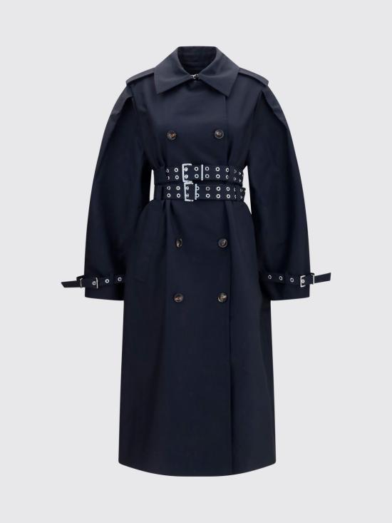 26FW 가니 트렌치 코트 A1010222 099 Black - GANNI