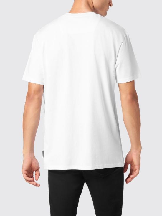 26SS 필립 플레인 반팔 티셔츠 UADCMTK7965PJY002N 01 White - PHILIPP PLEIN