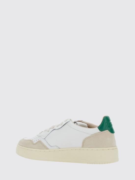 26FW 오트리 메달리스트 로우 레더 스니커즈 AULW LS23 Green - AUTRY