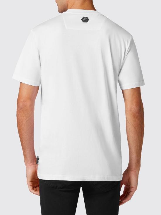 26SS 필립 플레인 반팔 티셔츠 LABCMTK5199PJY002N 01 White - PHILIPP PLEIN