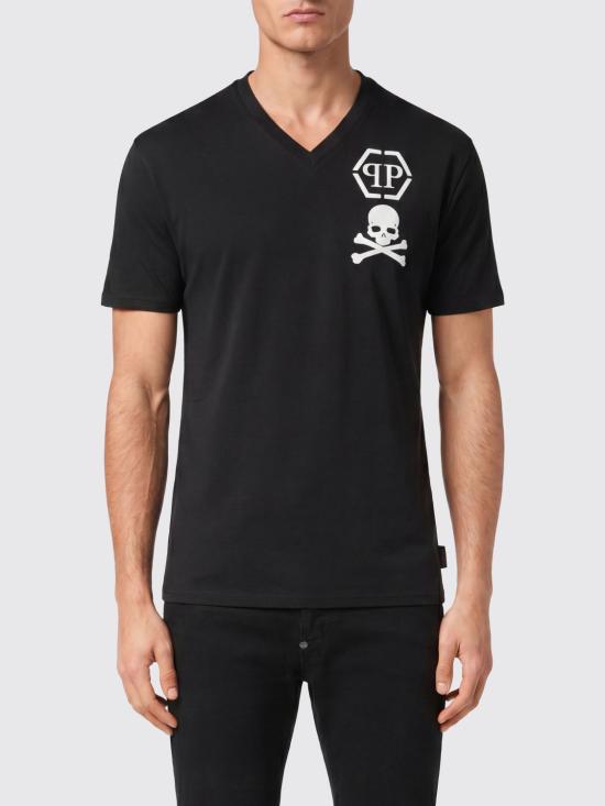 26SS 필립 플레인 반팔 티셔츠 LADCMTK8569PJY002N 02 Black