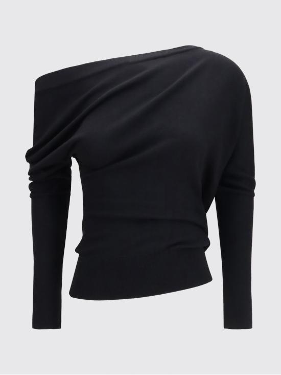 26FW 톰포드 스웨터 MAK1476YAX1098 NAA Black - TOMFORD