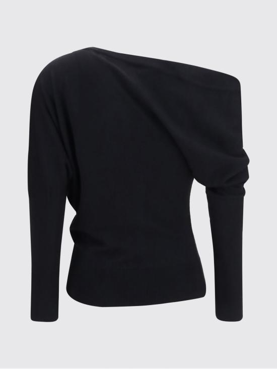 26FW 톰포드 스웨터 MAK1476YAX1098 NAA Black - TOMFORD