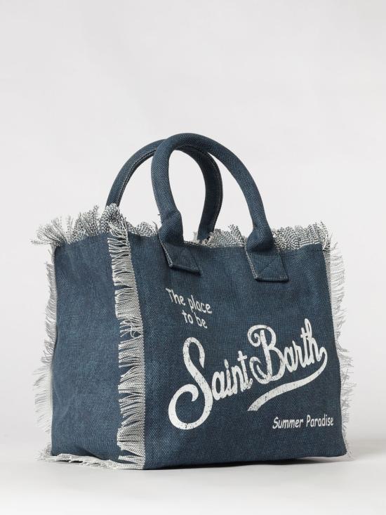 26SS 세인트바쓰 토트백 VANI001 02582L Blue - MC2 SAINT BARTH