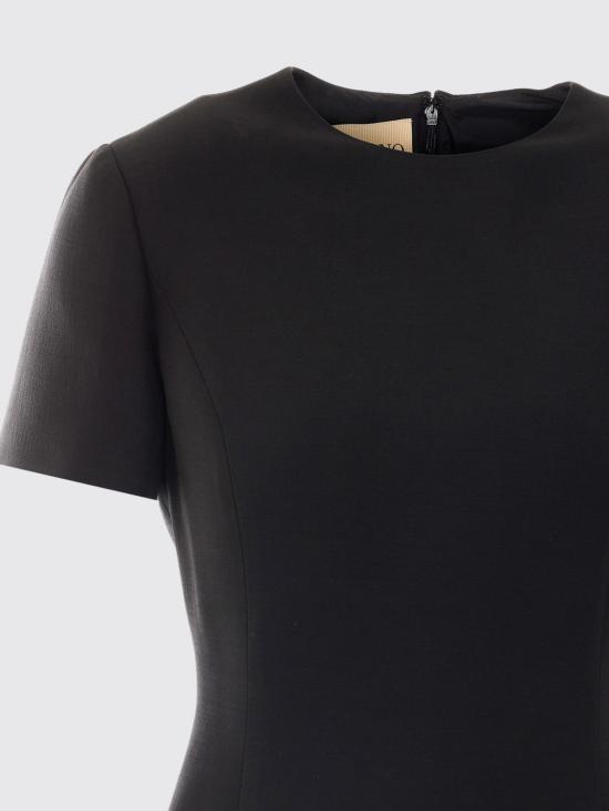 26FW 발렌티노 가라바니 미디 원피스 VAL071CF 0NO Black - VALENTINO GARAVANI
