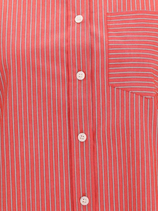 26FW 가니 셔츠 A1140006 472 Red - GANNI