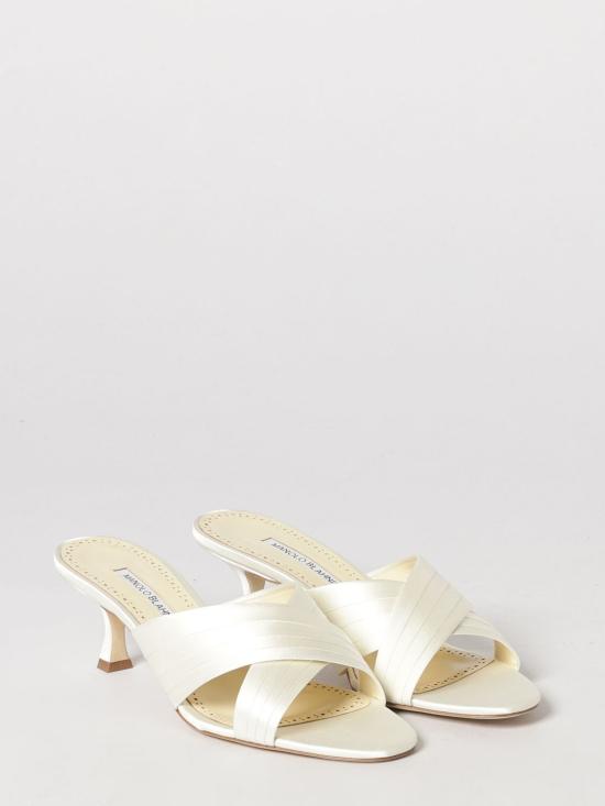 26SS 마놀로 블라닉 샌들 12631350008 1309 Cream - MANOLO BLAHNIK