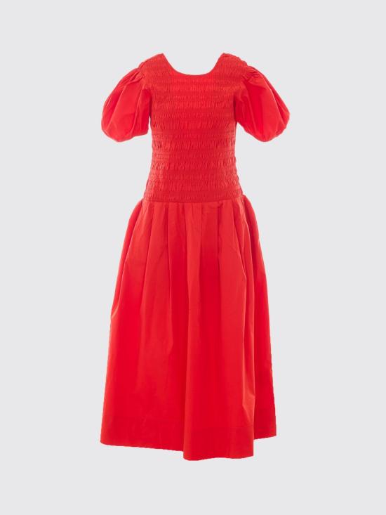26FW 가니 롱 원피스 A1030546 06P Red - GANNI