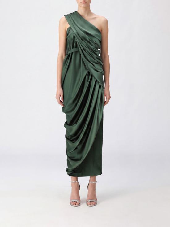 26SS 비비안웨스트우드 롱 원피스 110103AIW01CA M411 Green