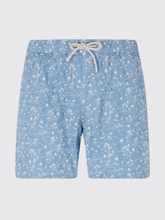 26SS 세인트바쓰 스윔팬츠 LIG0003 00987L Gnawed Blue - MC2 SAINT BARTH