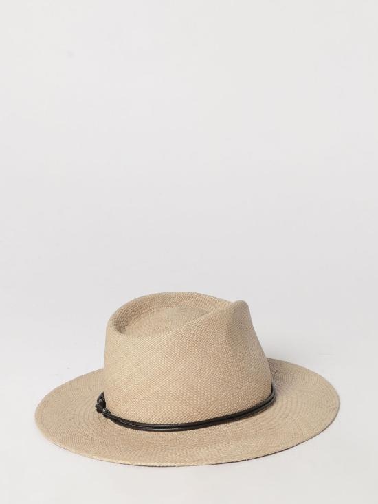 26SS 브루넬로 쿠치넬리 모자 MCAP90036 CIS77 Sand - BRUNELLO CUCINELLI
