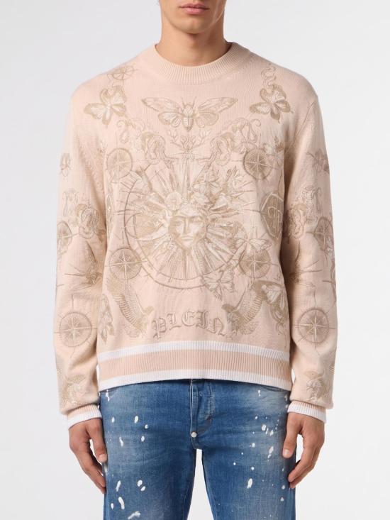 26SS 필립 플레인 스웨터 SAFCMKO1572PTE178N 06 Beige