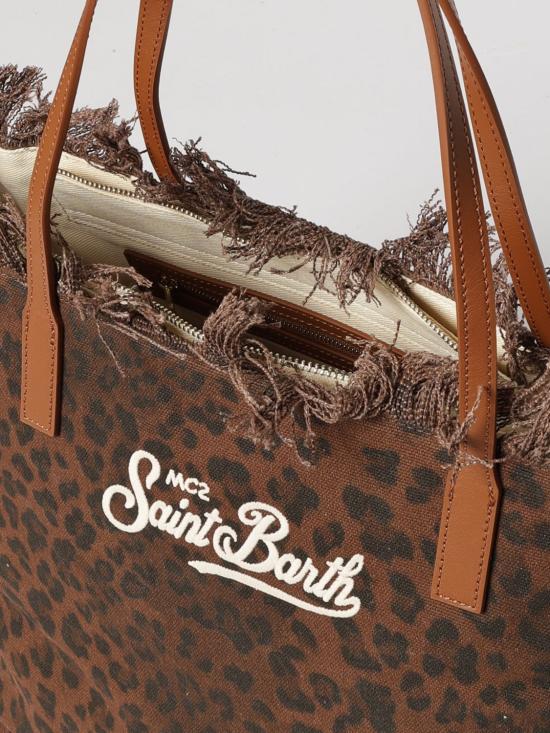 26SS 세인트바쓰 토트백 CBF0001 00588L Brown - MC2 SAINT BARTH