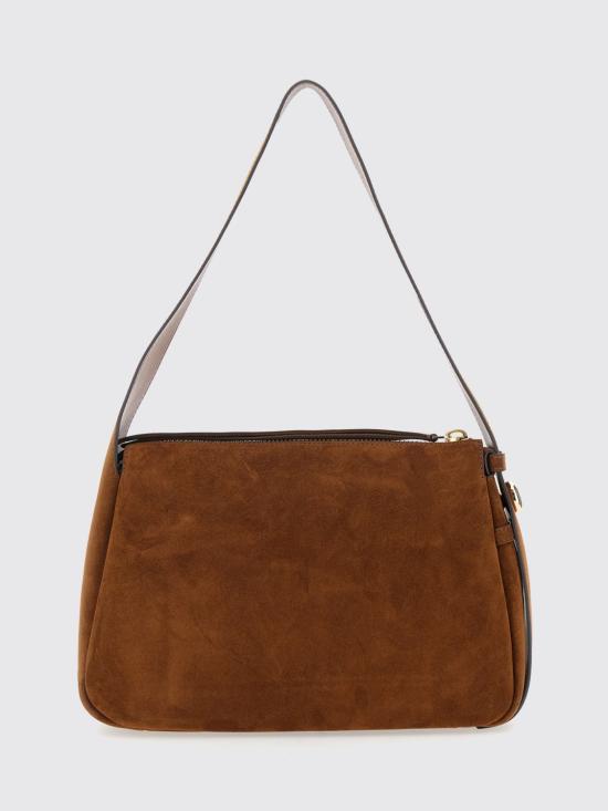 26FW 토리버치 로미 스웨이드 숄더백 177365 200 Camel