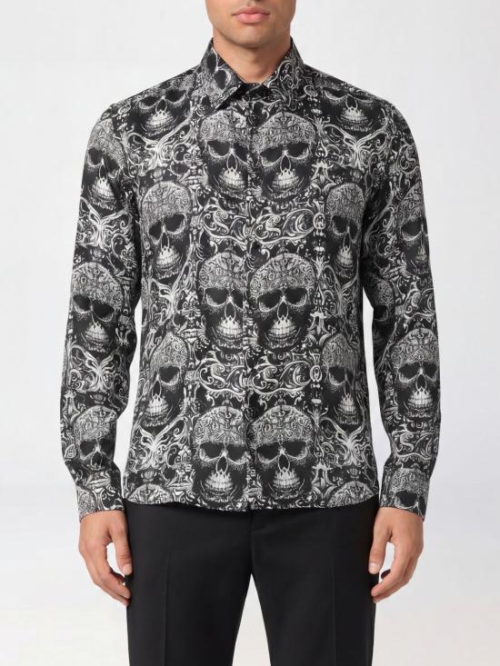 26SS 필립 플레인 셔츠 AAECMRP2519PTE104N 02 Black