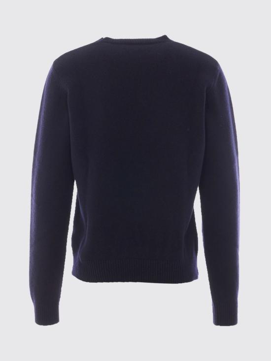 26FW 아페쎄 스웨터 WOASWH23491 IAK Navy - A.P.C.