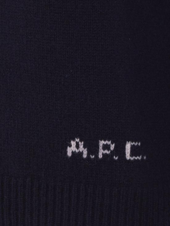 26FW 아페쎄 스웨터 WOASWH23491 IAK Navy - A.P.C.
