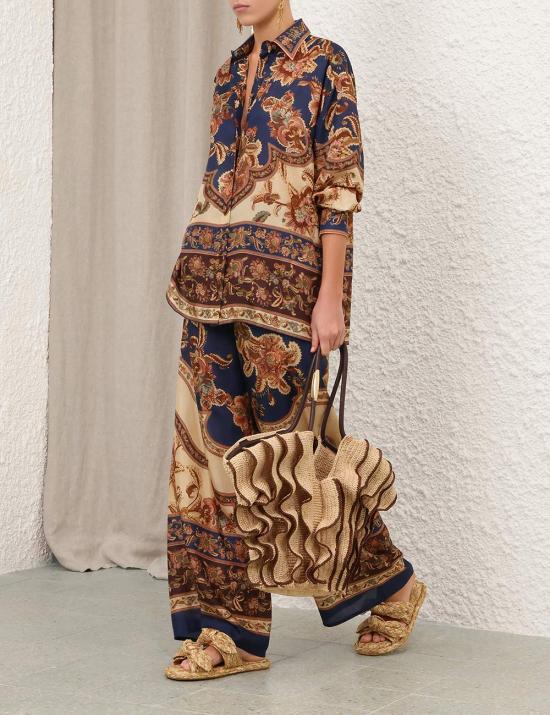 26FW 짐머만 셔츠 8278TSS261 NJCO Blu - ZIMMERMANN