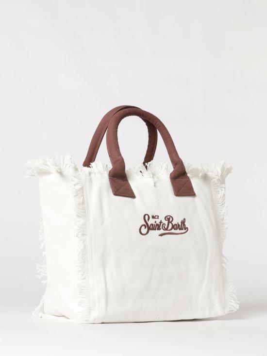 26SS 세인트바쓰 토트백 VANI001 00326L Ivory - MC2 SAINT BARTH