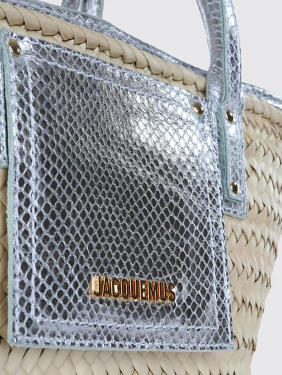 26SS 자크뮈스 토트백 26EBAW00044AC05A04 980 Silver - JACQUEMUS