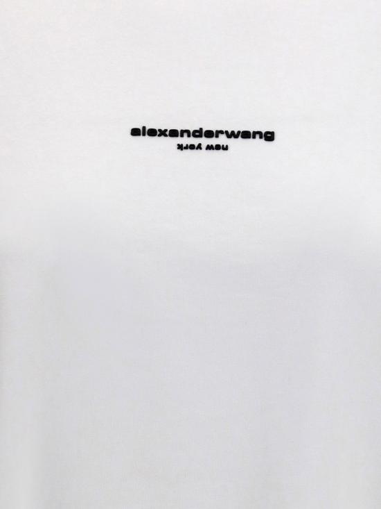 26FW 알렉산더 왕 긴팔 티셔츠 UCC3261908 100 White - ALEXANDER WANG