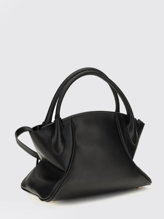 26FW 발망 토트백 HN1DA067LTEX 0PA Black