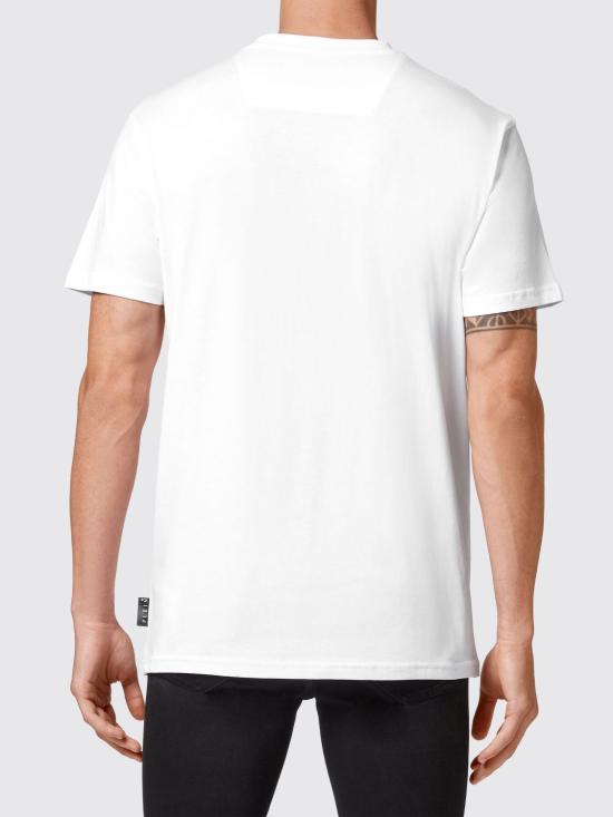 26SS 필립 플레인 반팔 티셔츠 UABCUTK0033PJY002N 0102 White 1 - PHILIPP PLEIN
