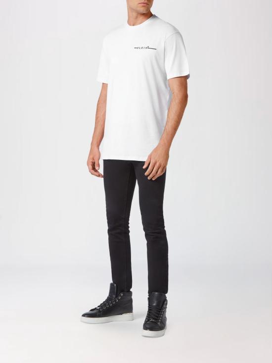 26SS 필립 플레인 반팔 티셔츠 LABCMTK4263PJY002N 0102 White - PHILIPP PLEIN