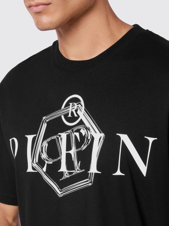 26SS 필립 플레인 반팔 티셔츠 UADCMTK7966PJY002N 02 Black - PHILIPP PLEIN