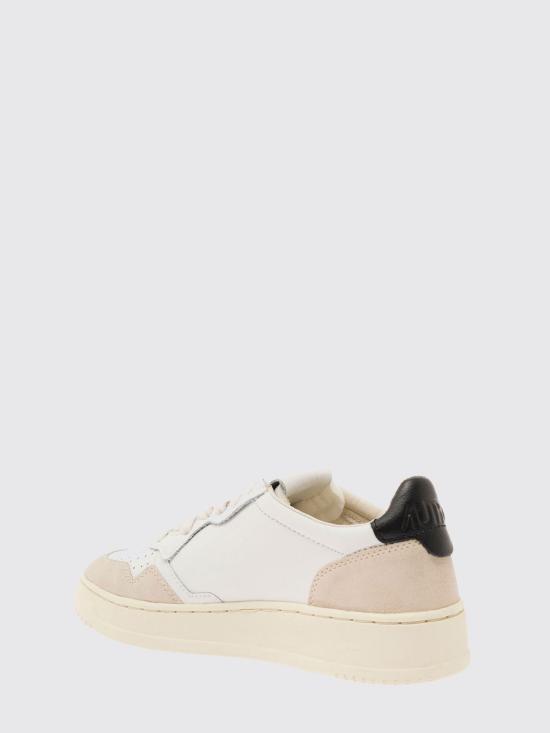 26FW 오트리 메달리스트 로우 레더 스니커즈 AULW LS21 Beige - AUTRY