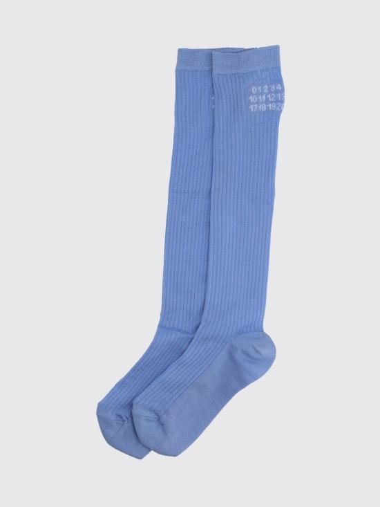 26SS MM6 메종마르지엘라 양말 S62TL0049M13278 512 Gnawed Blue - MM6 MAISON MARGIELA