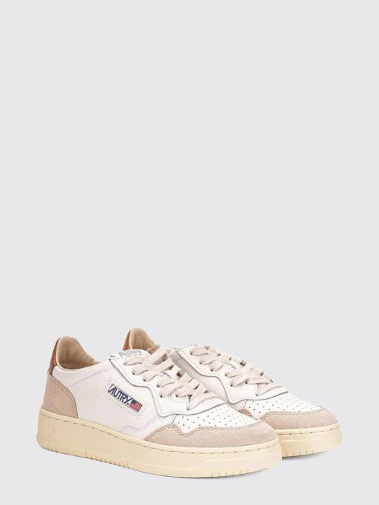 26FW 오트리 메달리스트 로우 스니커즈 AULM LS16 White 1 - AUTRY
