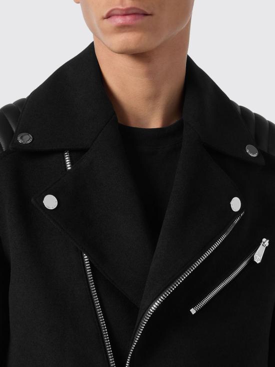 26SS 필립 플레인 바이커 자켓 UAECMRB2970PLE131N 02 Black - PHILIPP PLEIN